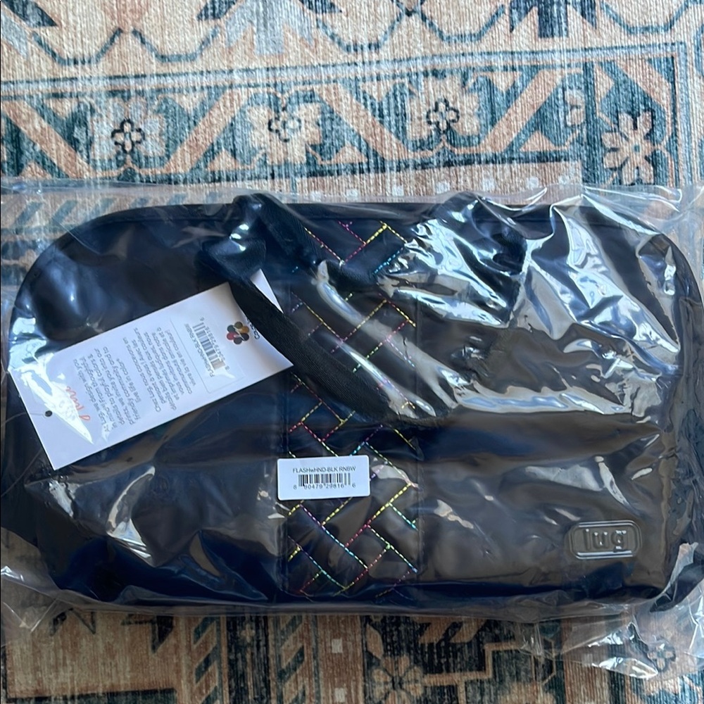 Lug Black Toiletry Bag Water-Resistant